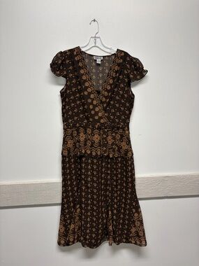 Beautiful Brown Vintage Dress